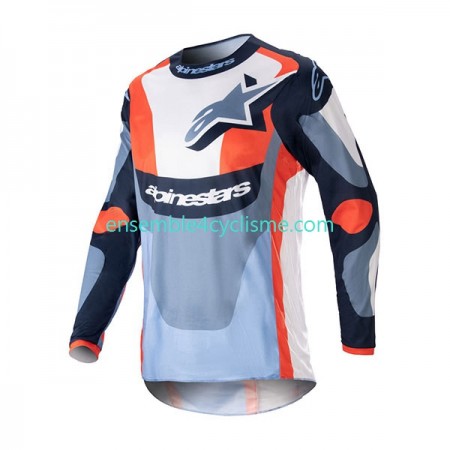 Maillot VTT/Motocross Manches Longues 2023 ALPINESTARS FLUID AGENT N001